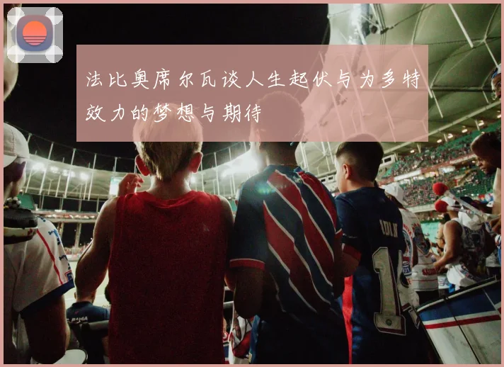法比奥席尔瓦谈人生起伏与为多特效力的梦想与期待